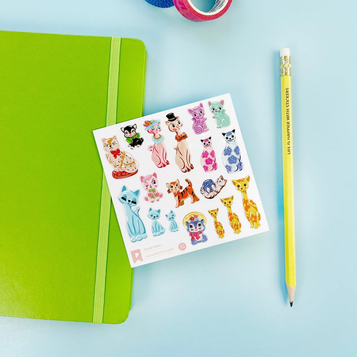 Meet your new favorite feline cat crew, a lineup of colorful, personality-packed kitties in all kinds of playful poses and patterns. From sleek and sassy to sweet and snuggly, each cat is illustrated with bright colors, fun textures, and just the right amount of attitude. It’s a full-on cat parade that brings charm to every corner of your page.