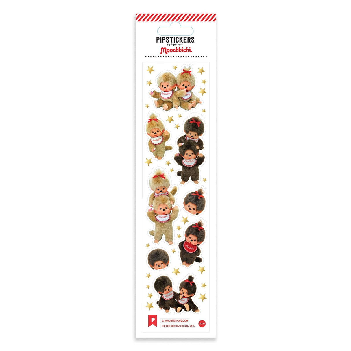 Pipsticks - Monchhichi Cuddles Stickers