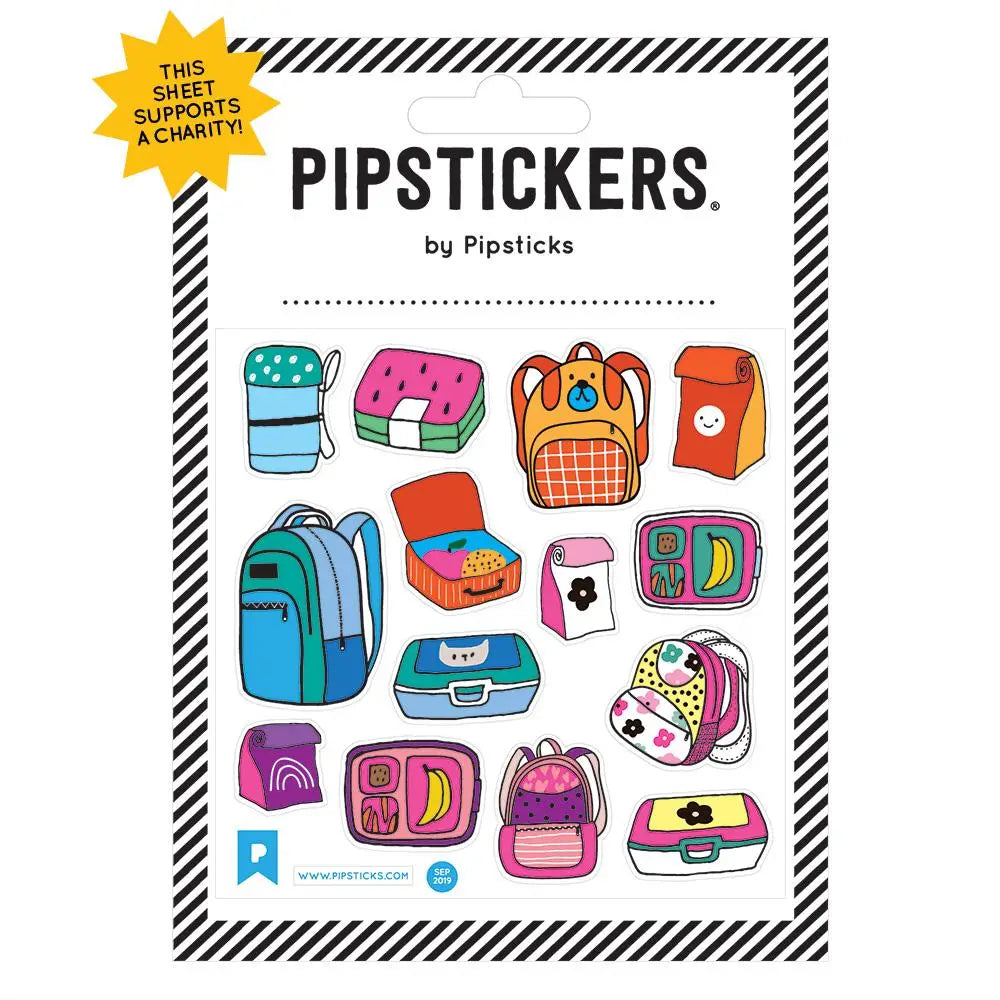PipStickers are the PERFECT gift for the sticker lover in your life - even if it's you! These unique PVC designs with holographic gold foil accents come on a clear backing and cannot be found anywhere else.
Includes one 4"x 4" sheet of What's For Lunch PipStickers and includes the Pipsticks manifesto.