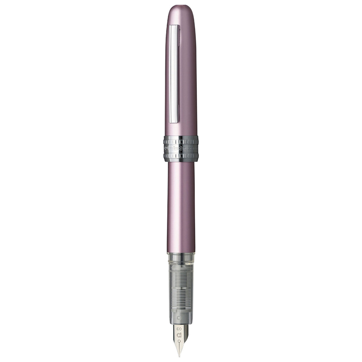 Platinum Plaisir Fountain Pen F Nib - Pink