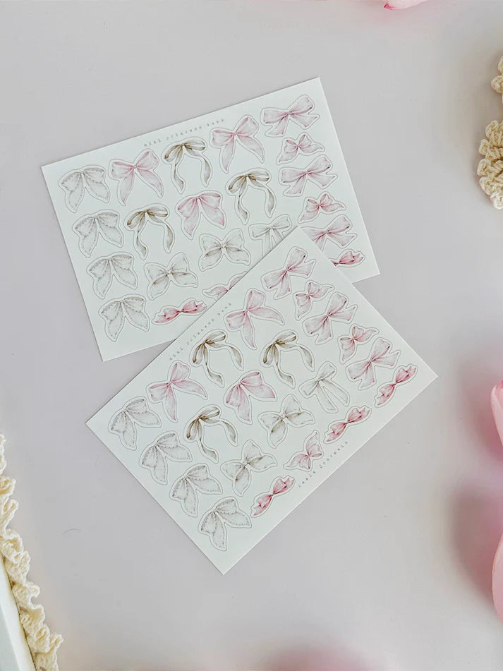 ♡ 3pc sticker sheet set - 2 large + 1 small
♡ white matte or pet matte (clear)
♡ dimensions estimated: L: 4x7 (in) | S: 4x3 (in)