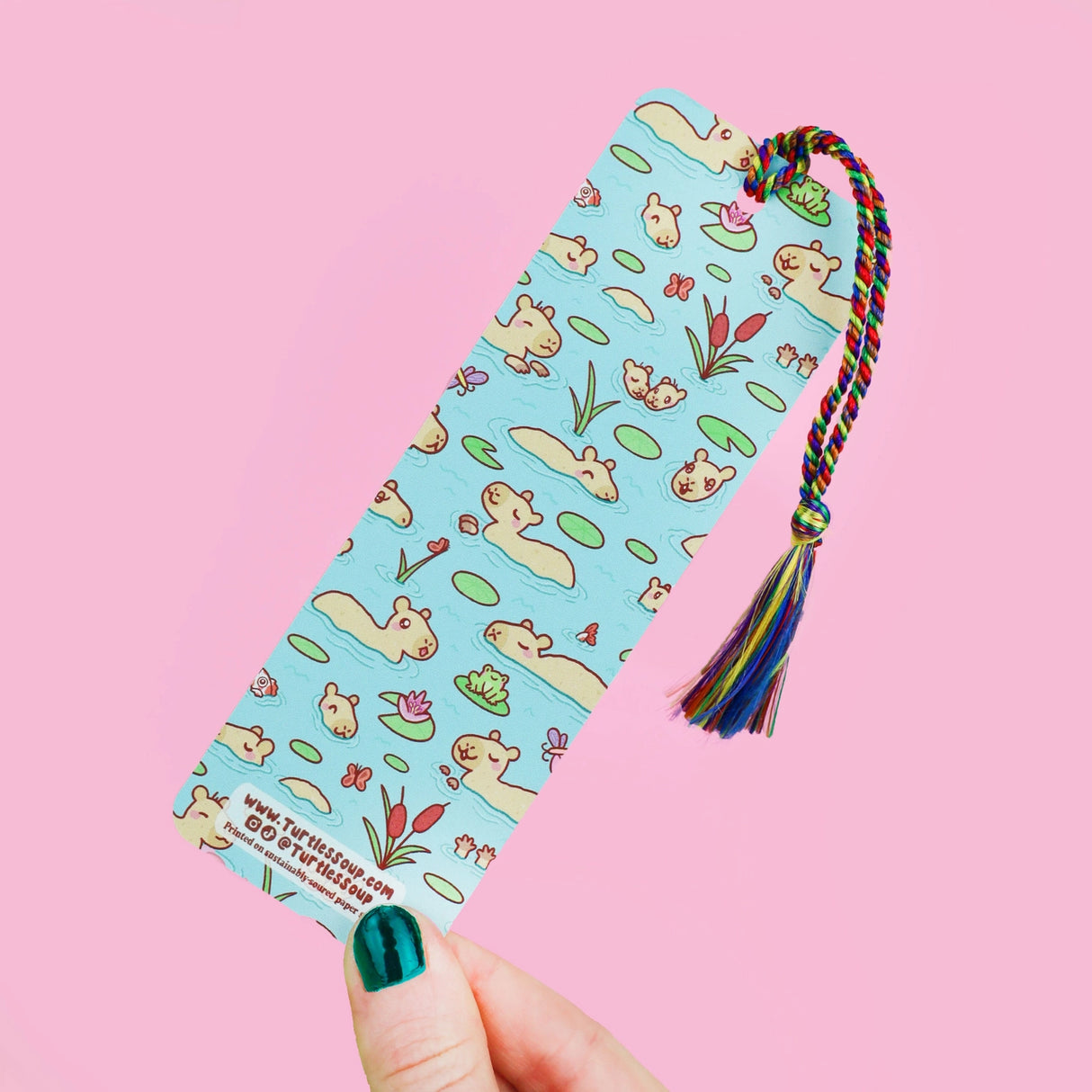 Hold your spot in style with our fun and funky bookmark collection! Whether you prefer romance, fantasy, or science fiction, our bookmarks will fit perfectly between the pages of your favorite novel.
π’ Bookmark is printed on sustainably-sourced premium ultra-thick card stock with soft-touch matte texture
π’ Unique design on the front and back
π’ Bookmark measures 2" x 6"
π’ Copyright Β© 2025 Turtle's Soup. All Rights Reserved.
