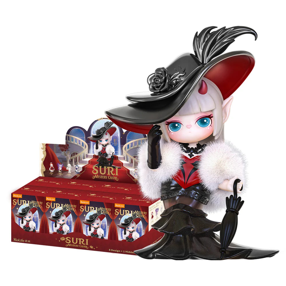 Rolife Suri's Mystery Castle Surprise Figure Dolls
Series Name: Rolife Suri's Mystery Castle Surprise Figure Dolls Blind Box
Surprise Figure Dolls: This series includes 8 different figures and 1 SECRET EDITION figure. You will never know what you get until you open the box.
Material: PVC, Paper