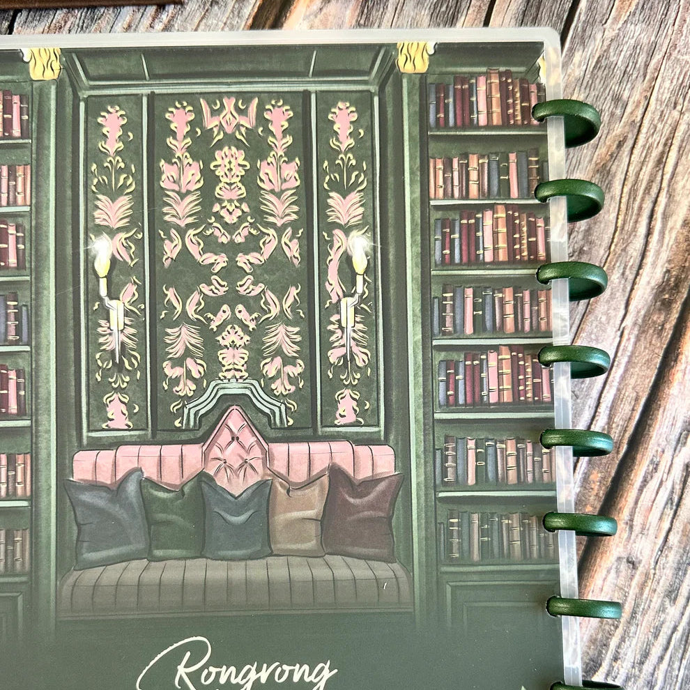 Step into the world of classic literature with the Dark Academia All Booked Up Journal. Perfect as a book journal, reading planner, or book planner, it’s designed for those who love the charm of old libraries and the allure of Dark Academia. Capture your reading lists, reflections, goals, and inspirations in this elegant companion that blends style with function. Enhance your literary journey with every page.
Track Your Reading Journey: The Book List section allows you to document titles, au