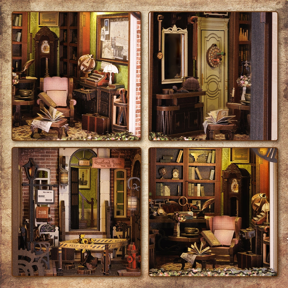 Book Nook Kit: Rose Detective Agency with Dust Cover