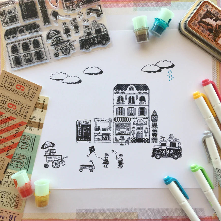 Have that perfect Summer memory or have dreams of a perfect Summer? Then Hello, Small Things Summer Home will be perfect for you. Its truly important to document those dreams and special memories! HST is where the details matter!!!
Product: Clear stamp
Size: Approximately 4 x 6 inches