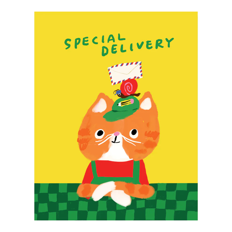 Our first Stationery Store Day cards!
A greeting card featuring artwork by Karen Schipper.
Blank inside
Includes 1 card
Artwork property of Karen Schipper