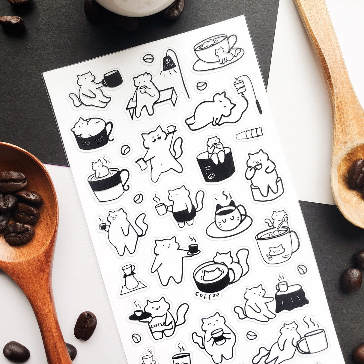 ☕🐱 Running on caffeine and cattitude? This purr-fectly jittery crew knows the grind never stops! These feisty felines are brewing up trouble, napping mid-sip, and living their best espresso lives - one cup (or five) at a time. Whether you’re a latte lover or a drip devotee, these cool cats are here to remind you: stay grounded, but never decaffeinated!