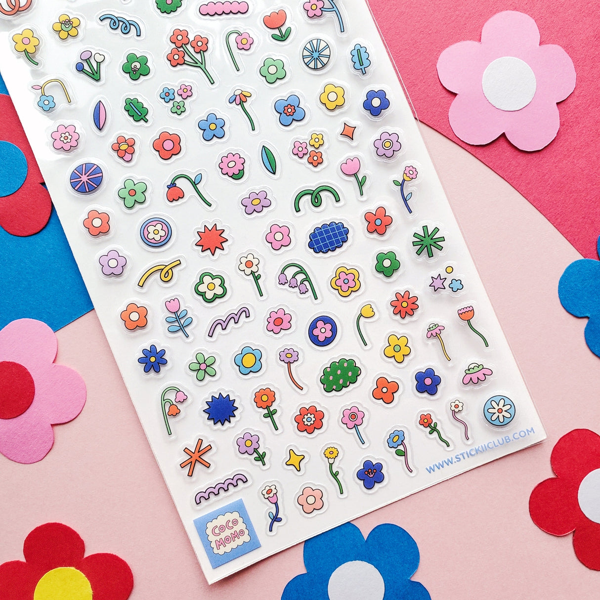 STICKII - Fun Florals Sticker Sheet