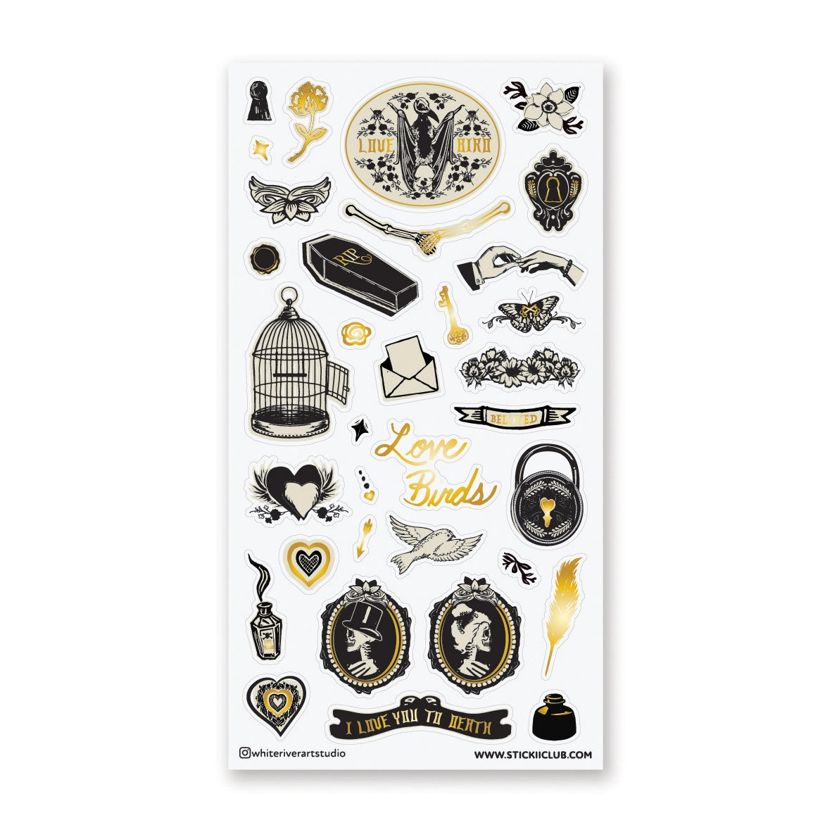 STICKII Eternally Yours Sticker Sheet