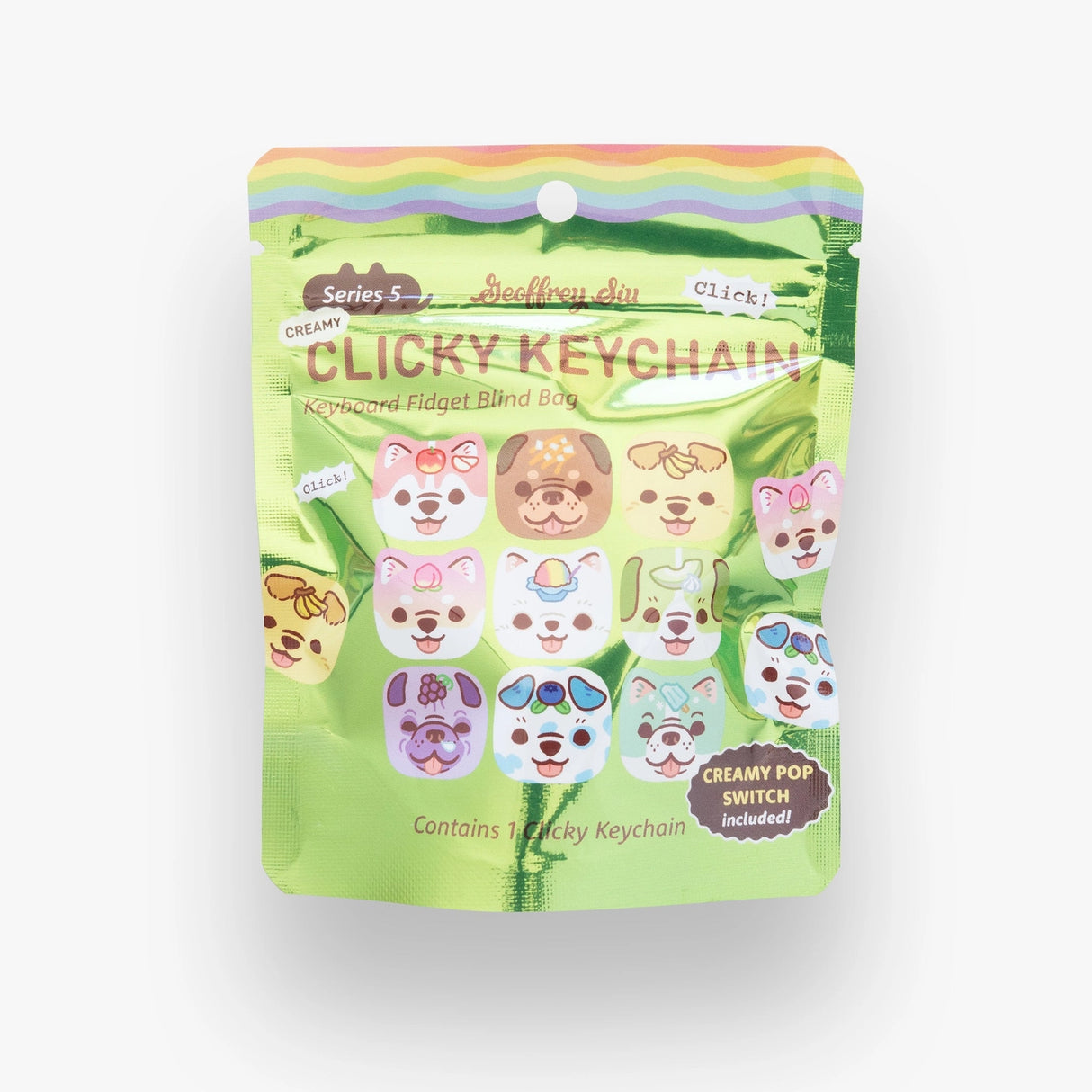 Series 5 Creamy Clicky Keychain Blind Bag