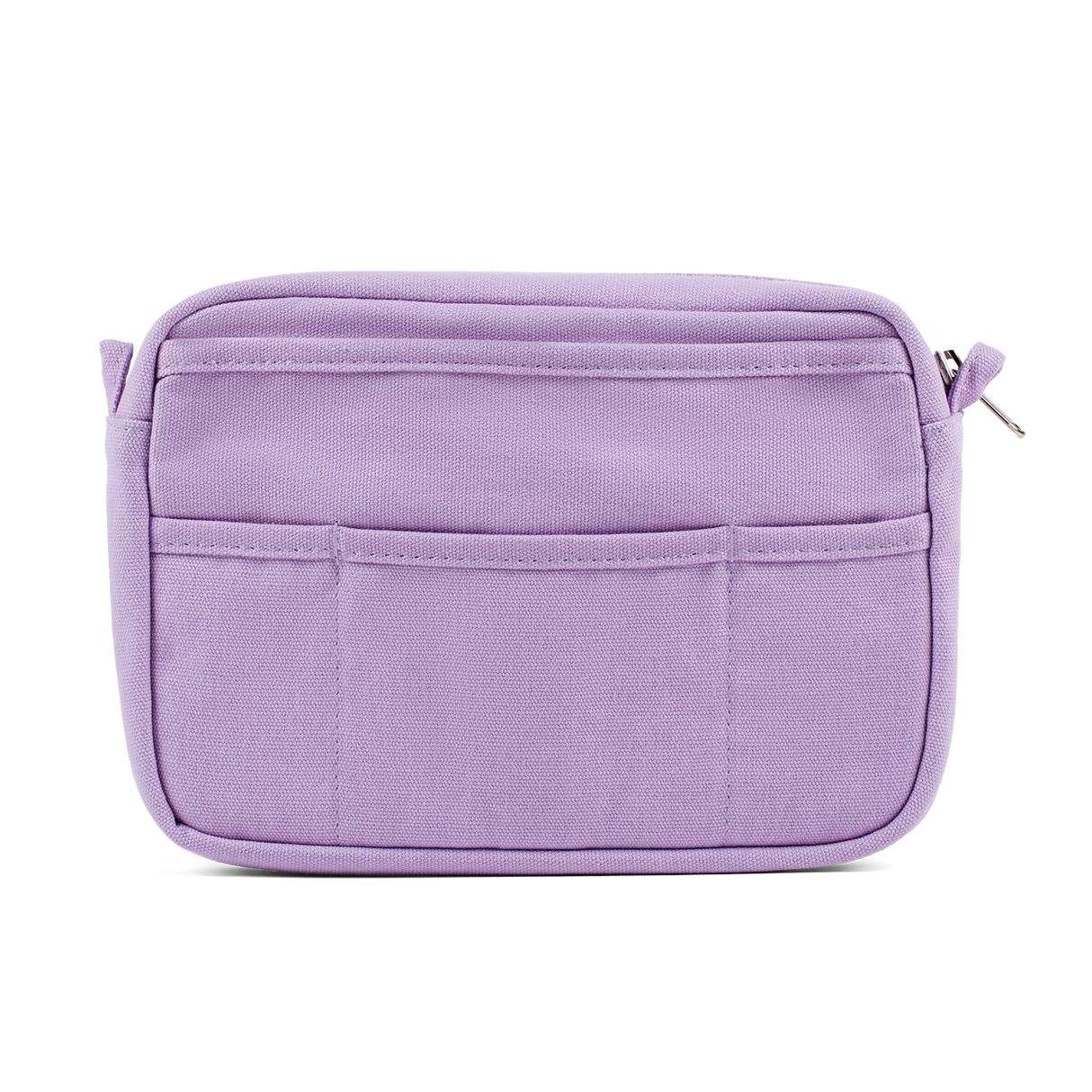 A compact carry-all pouch for artists, makers, and stationary lovers who appreciate a little order in their chaos. Structured enough to hold its form, soft enough to fit anywhere, and fully machine-washable for the days that get a little messy — your tools, pens, and creative essentials stay safe, visible, and ready wherever you go.
Inside, 20 pockets make space for art supplies, stationary essentials, and an A5 notebook, all secured by a smooth YKK zipper. Sized to fit within larger bags or carry on its o