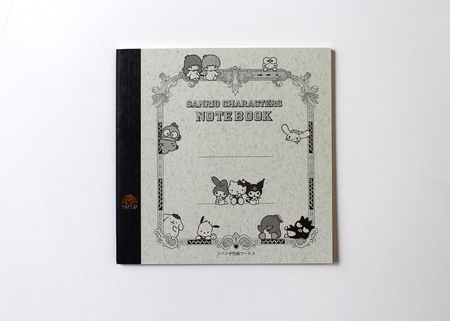 Tsubame Fools Square Plain Notebook - Sanrio Characters