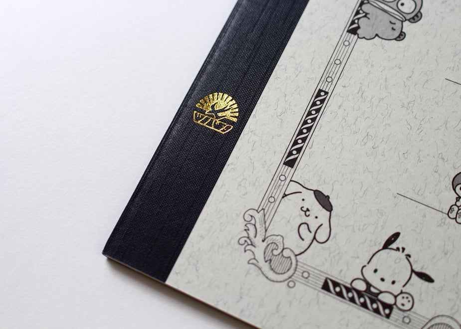 Tsubame Fools Square Plain Notebook - Sanrio Characters