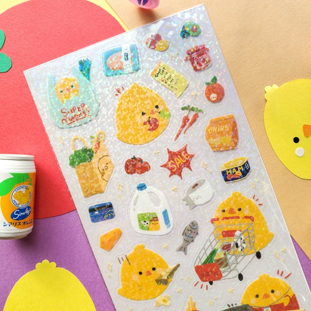 STICKII Supermarket Chicks Sticker Sheet