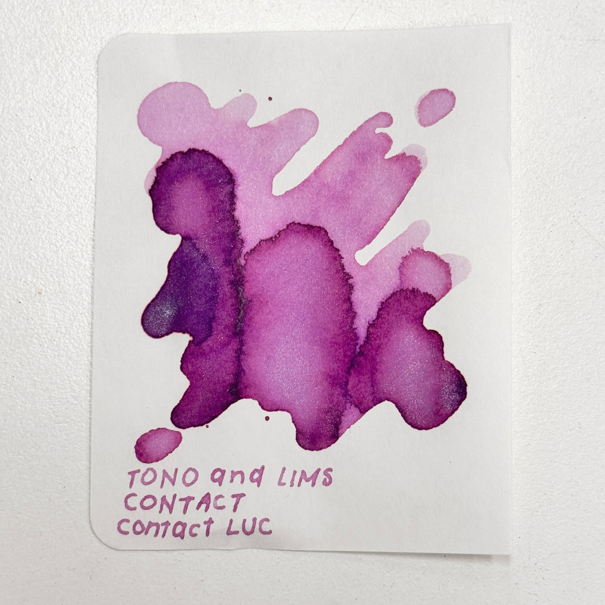TONO & LIMS - Contact LUC Ink