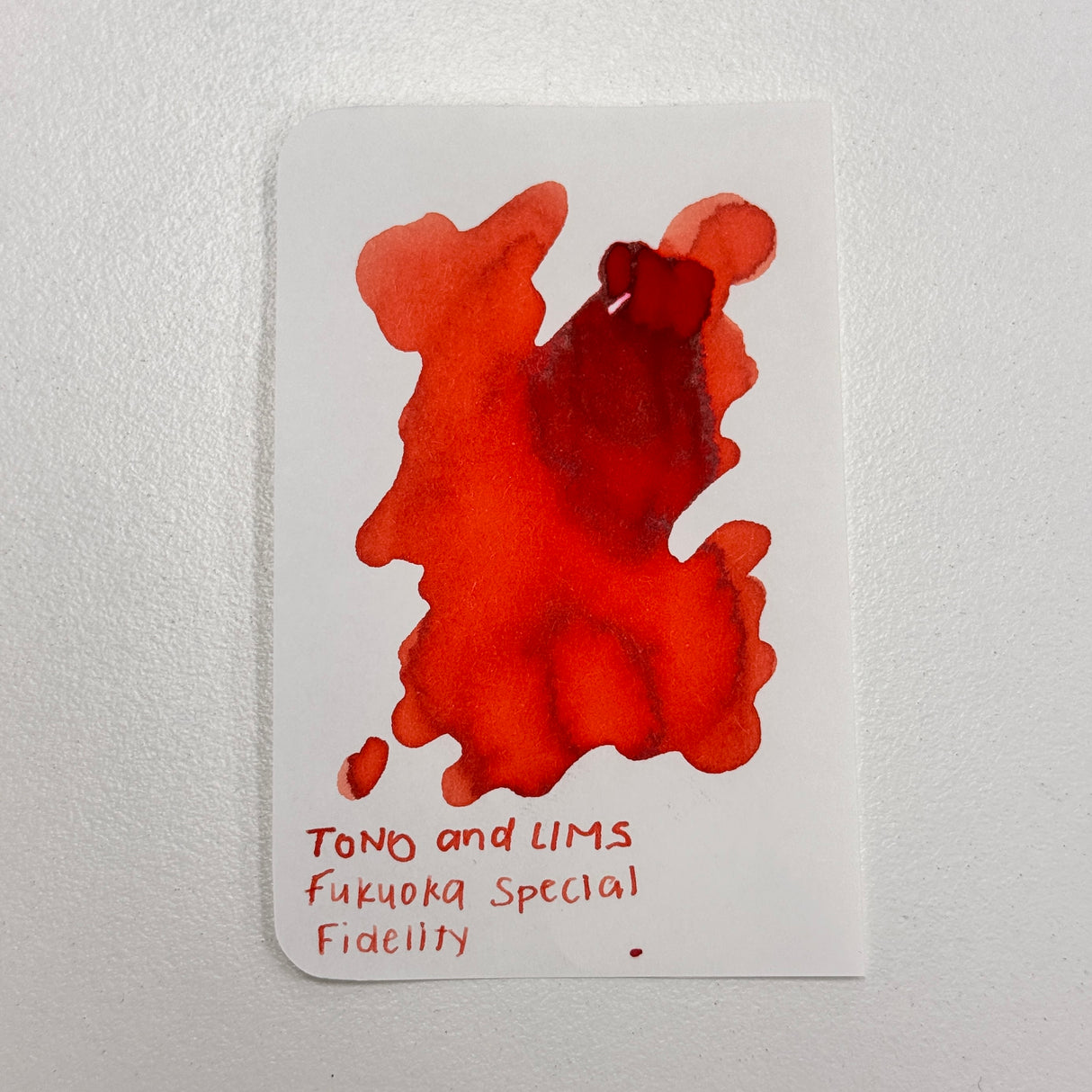TONO & LIMS - Fukuoka Special Fidelity Ink