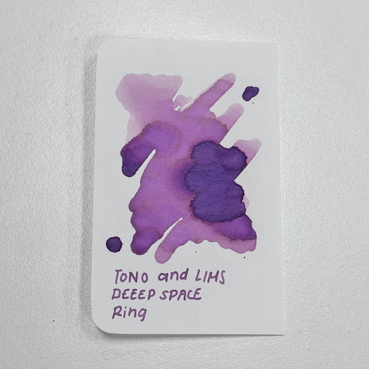 TONO & LIMS DEEEP SPACE Ring Ink