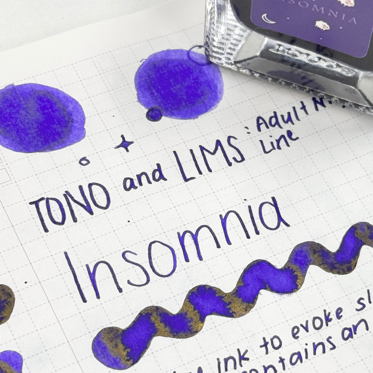 TONO & LIMS Ink - Adult Night - Insomnia - Scented