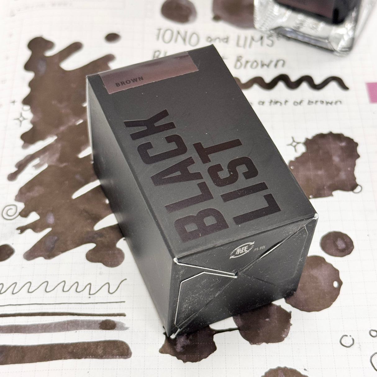 TONO & LIMS Ink - BLACK LIST - Brown