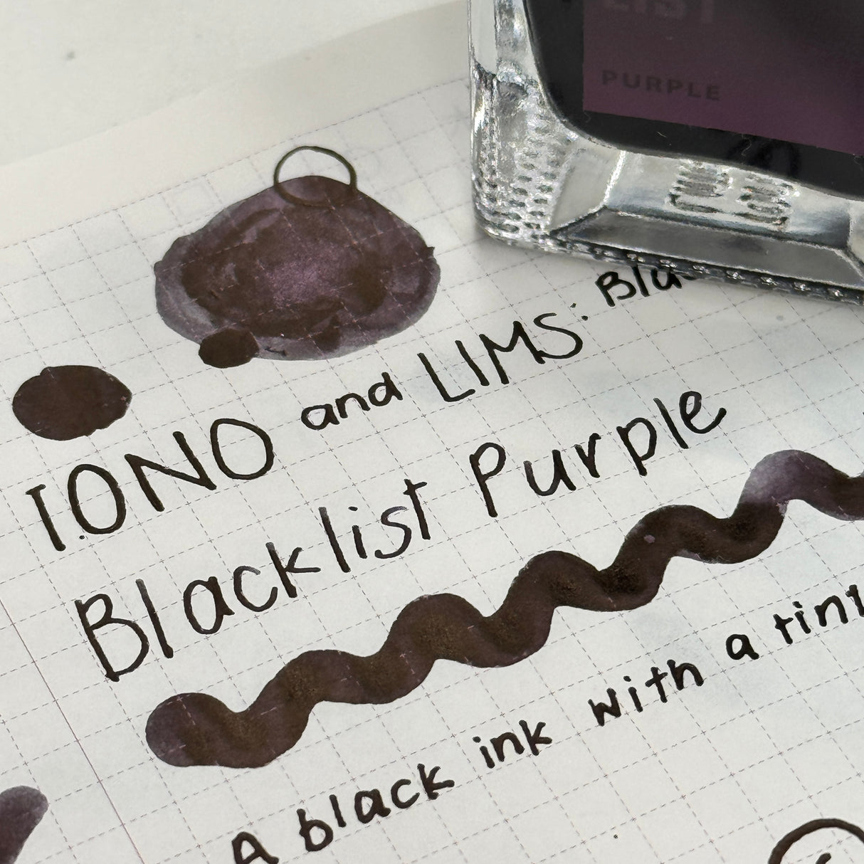 TONO & LIMS Ink - BLACK LIST - Purple