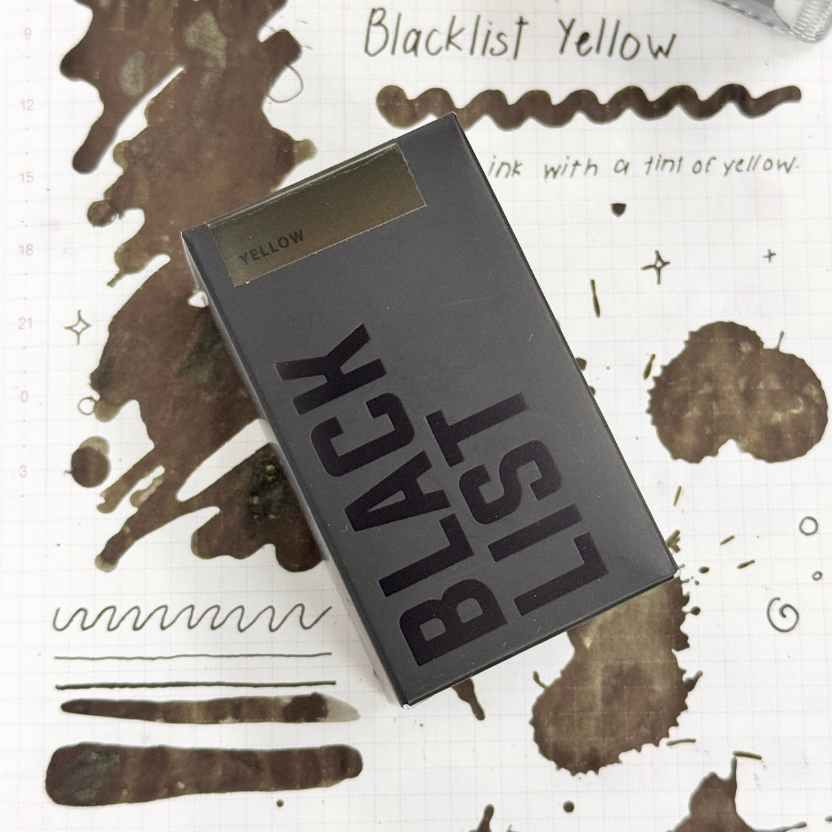 TONO & LIMS Ink - BLACK LIST - Yellow
