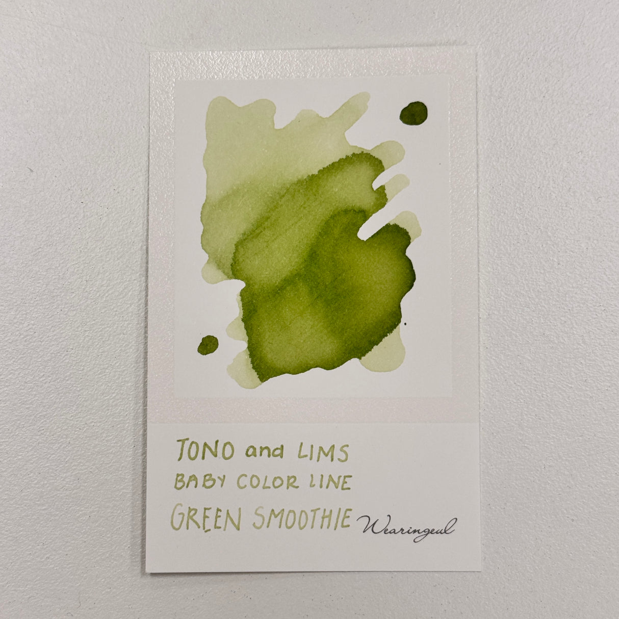 TONO & LIMS Ink - Baby Color - Green Smoothie