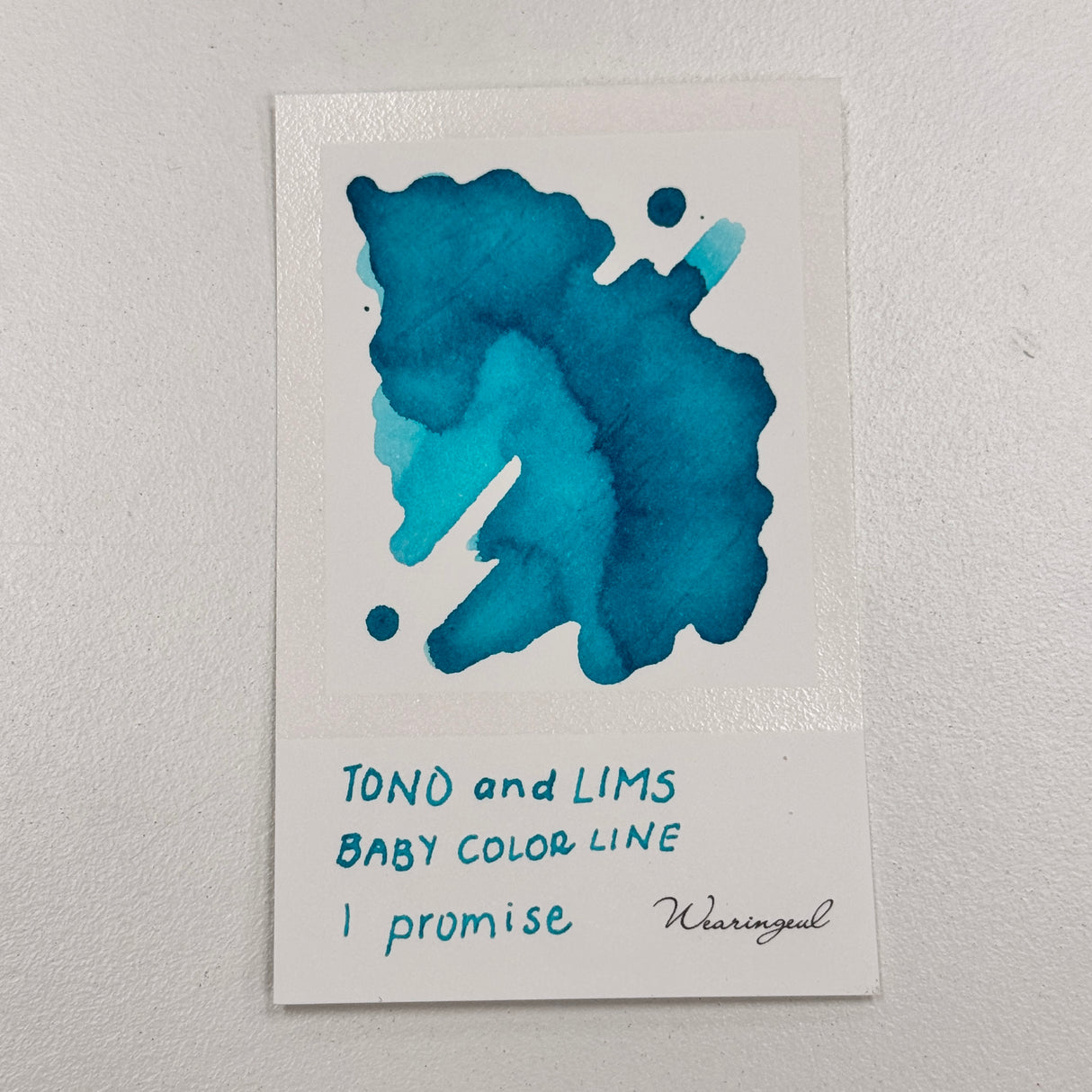 TONO & LIMS Ink - Baby Color - I promise