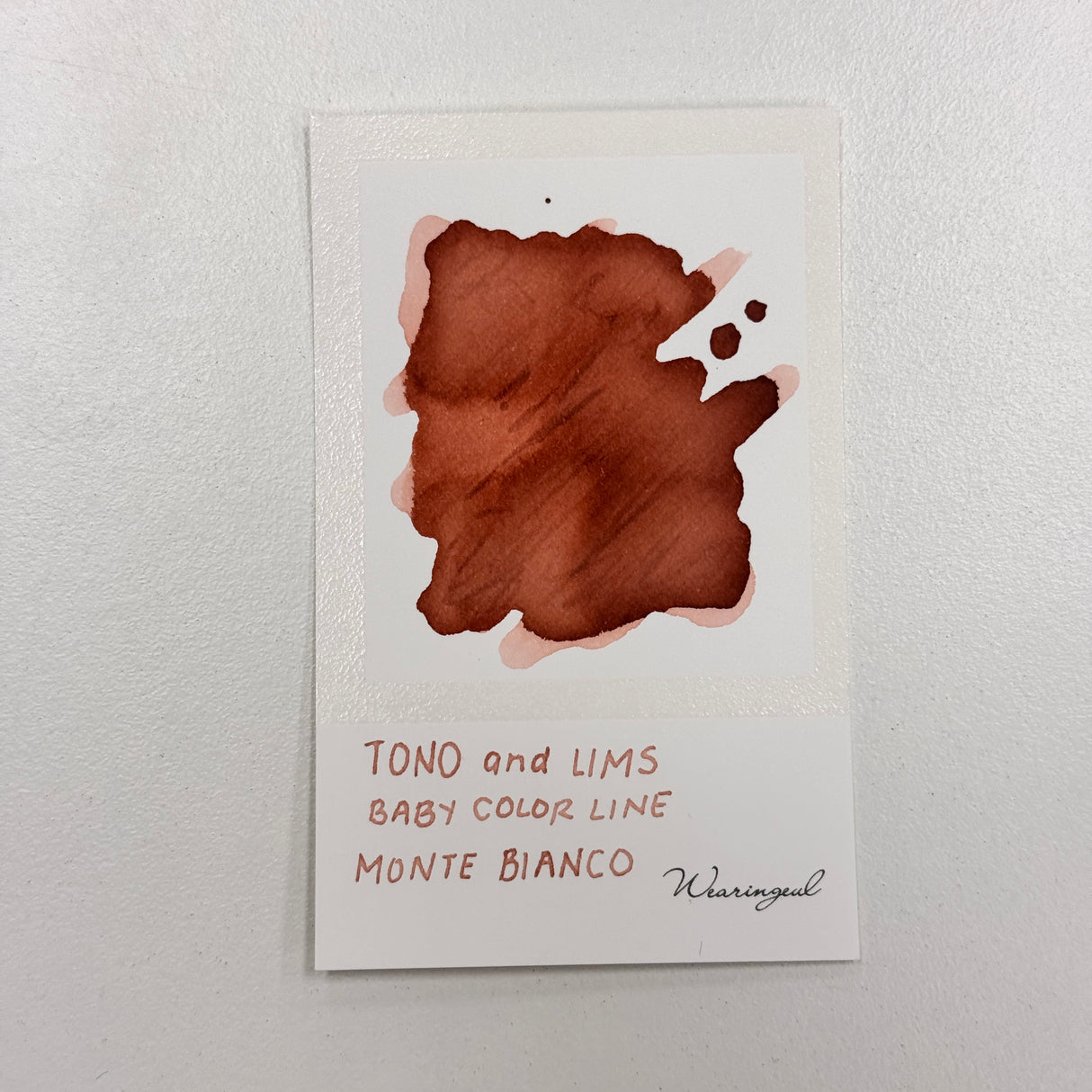 TONO & LIMS Ink - Baby Color - Monte Bianco