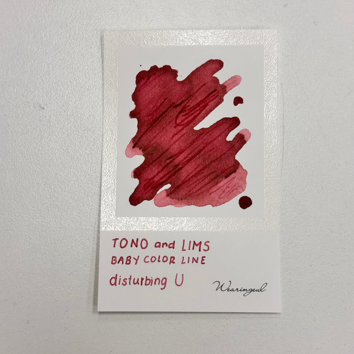 TONO & LIMS Ink - Baby Color - disturbing U