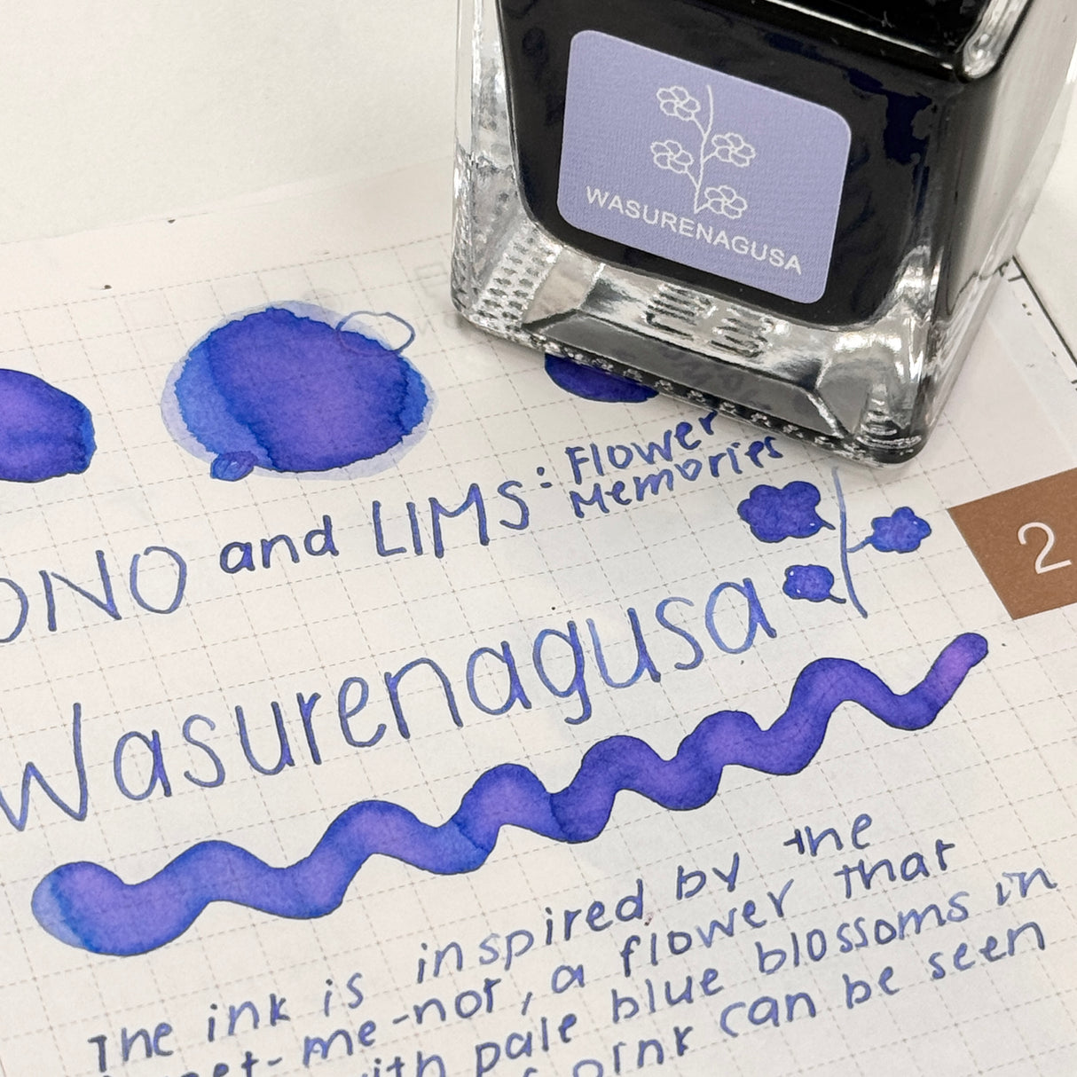 TONO & LIMS Ink - Flower Memories - WASURENAGUSA