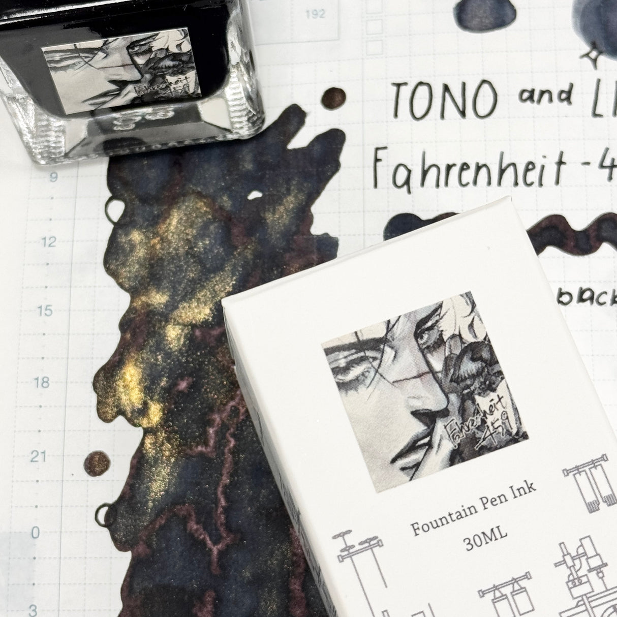 TONO & LIMS Ink - Friendship - Fahrenheit-459