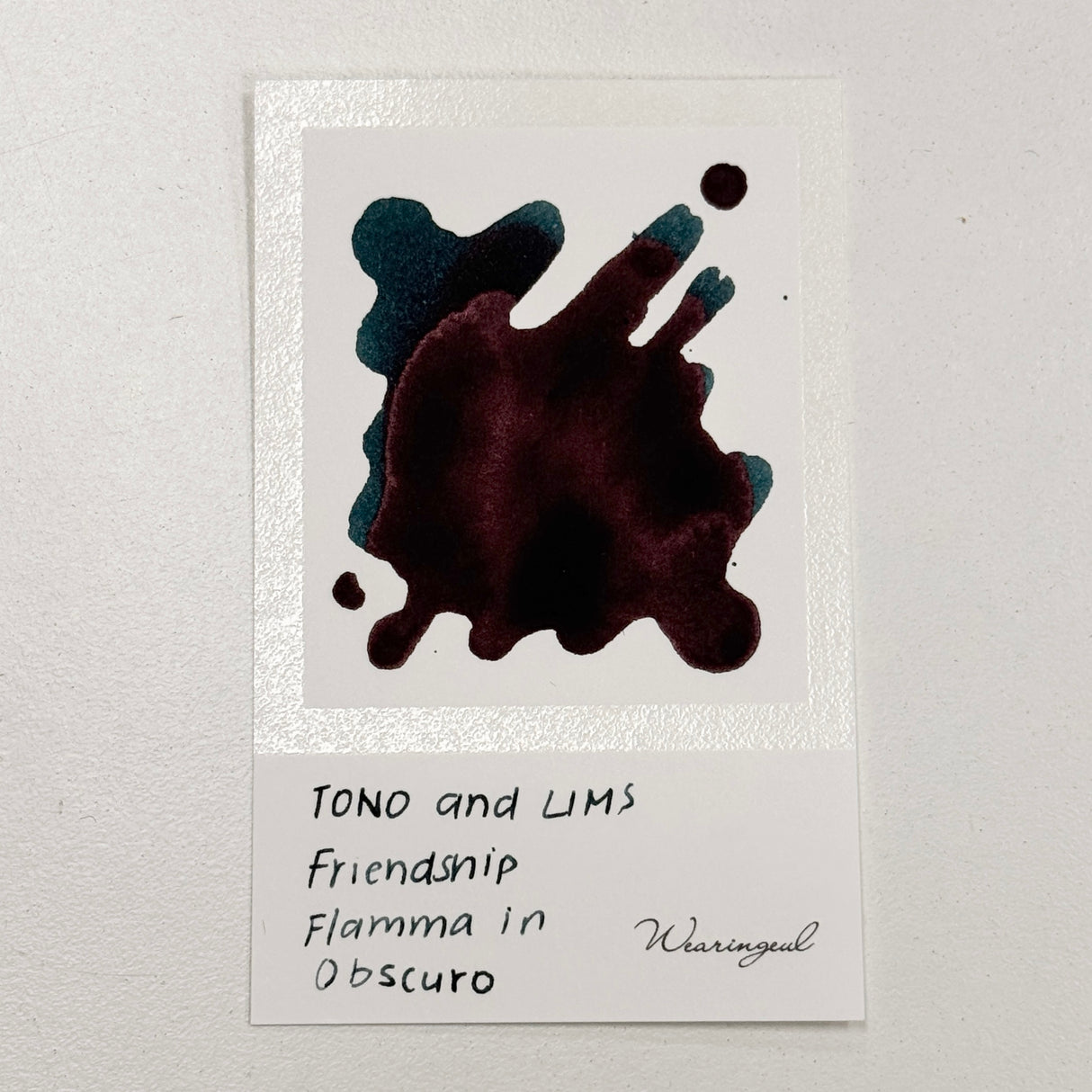 TONO & LIMS Ink - Friendship - Flamma in Obscuro