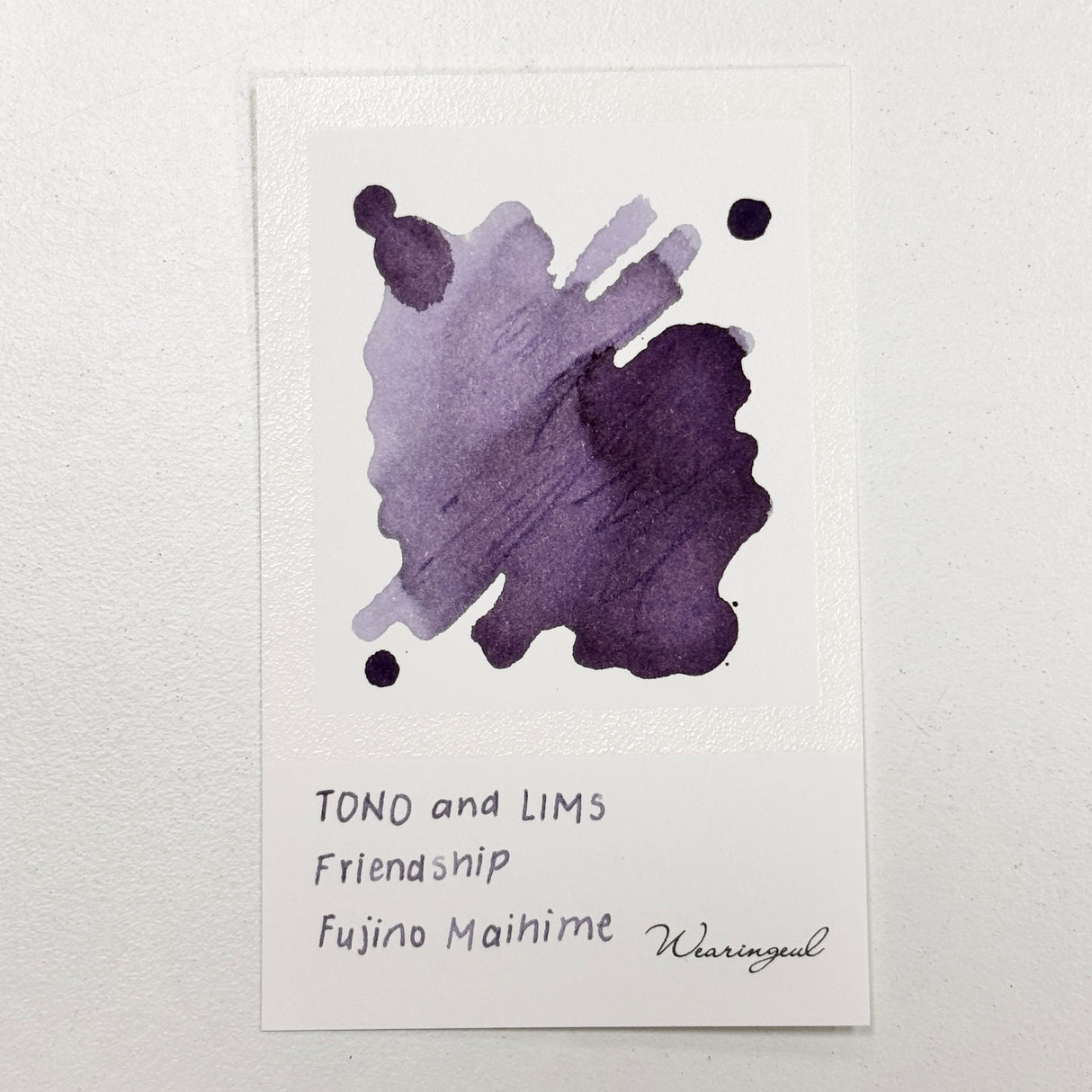 TONO & LIMS Ink - Friendship - Fujino Maihime (藤乃舞姫)