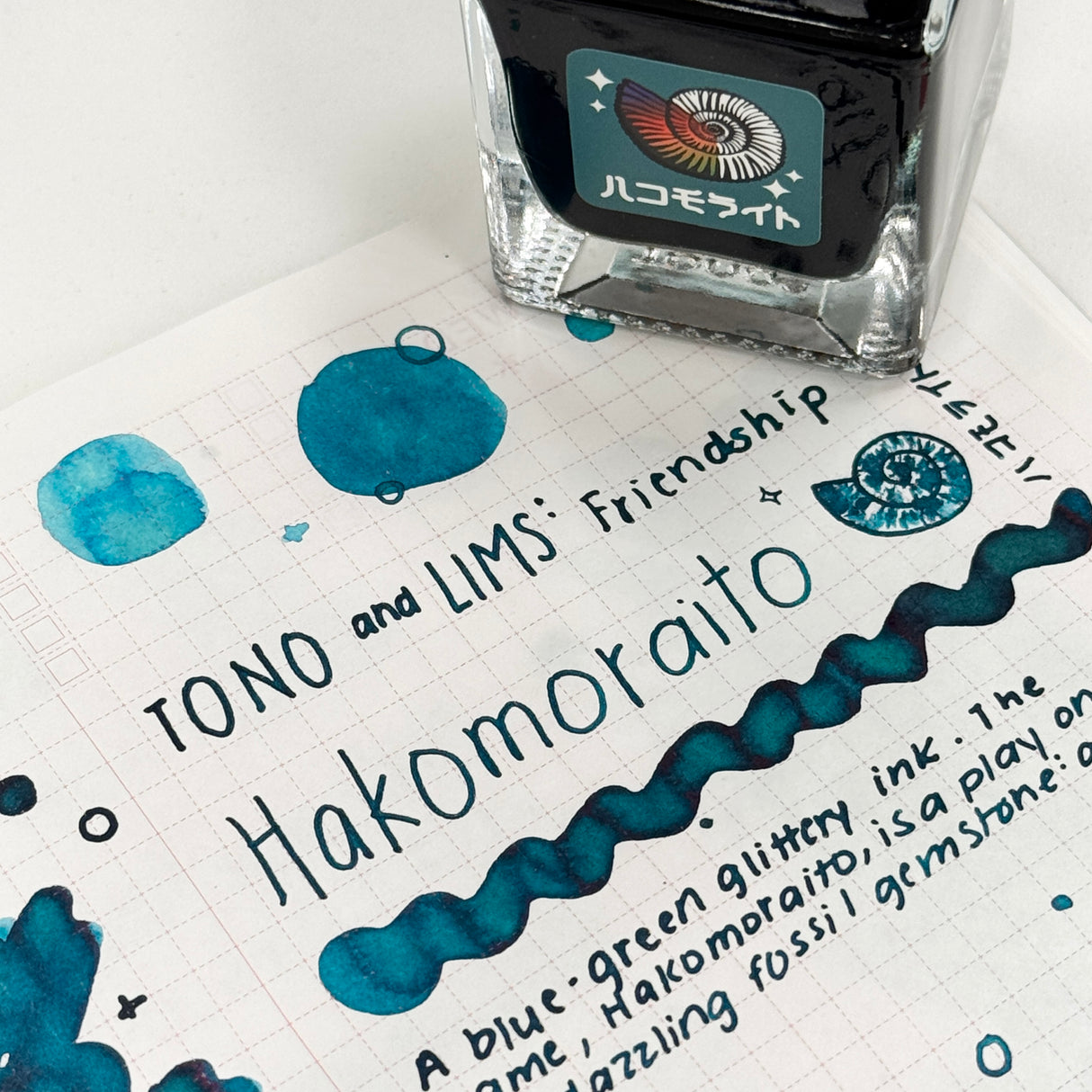 TONO & LIMS Ink - Friendship - Hakomoraito (ハコモライト)