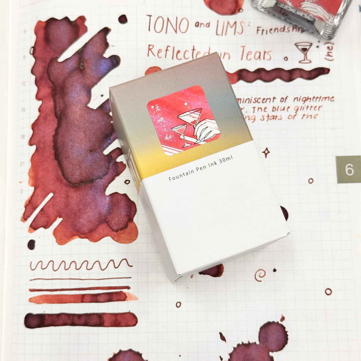 TONO & LIMS Ink - Friendship - Mocktail Bar Reflected in Tears (he)