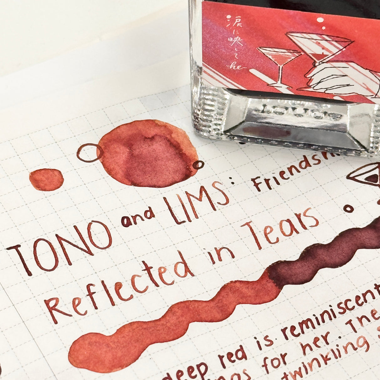 TONO & LIMS Ink - Friendship - Mocktail Bar Reflected in Tears (he)