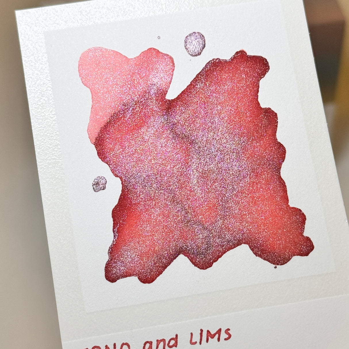 TONO & LIMS Ink - Friendship - Mocktail Bar Reflected in Tears (she)