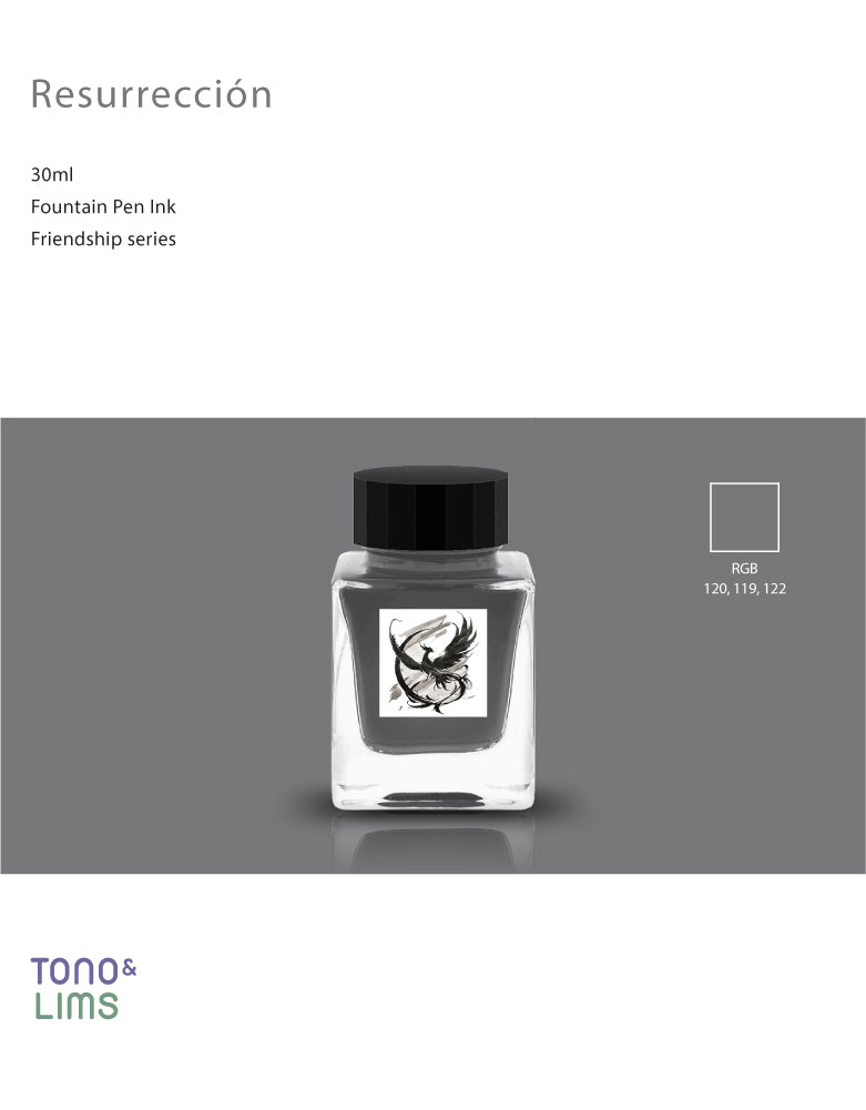 Tono & Lims Friendship Line Fountain Pen Ink Collection where every ink in the Friendship Line embodies the power of friendship through beautifully crafted colors that flow effortlessly on the page. Add a personal touch to your work with a variety of hues that are as diverse and special as the friendships we cherish.
30ml