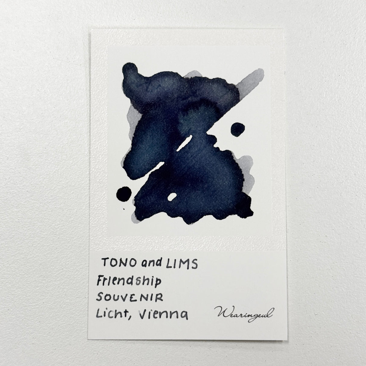 TONO & LIMS Ink - Friendship - SOUVENIR Licht, Vienna