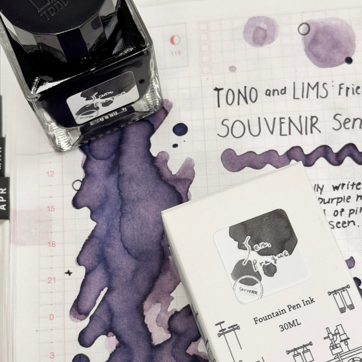 TONO & LIMS Ink - Friendship - SOUVENIR Sen, Prague