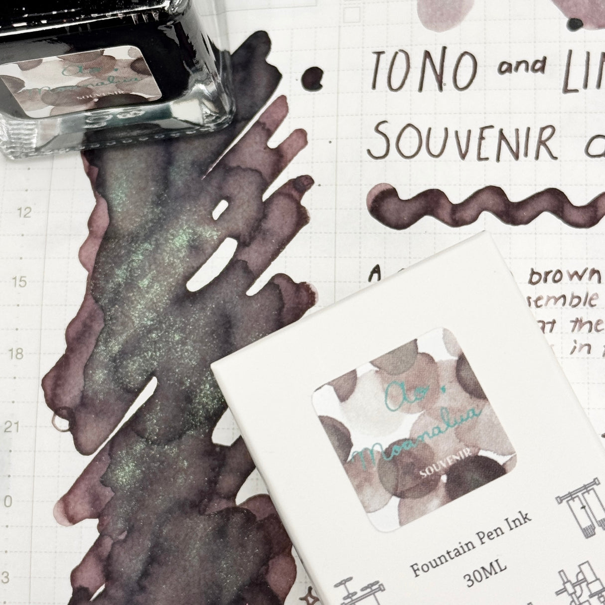 TONO & LIMS Ink - Friendship - SOUVENIR, ao, Moanalua