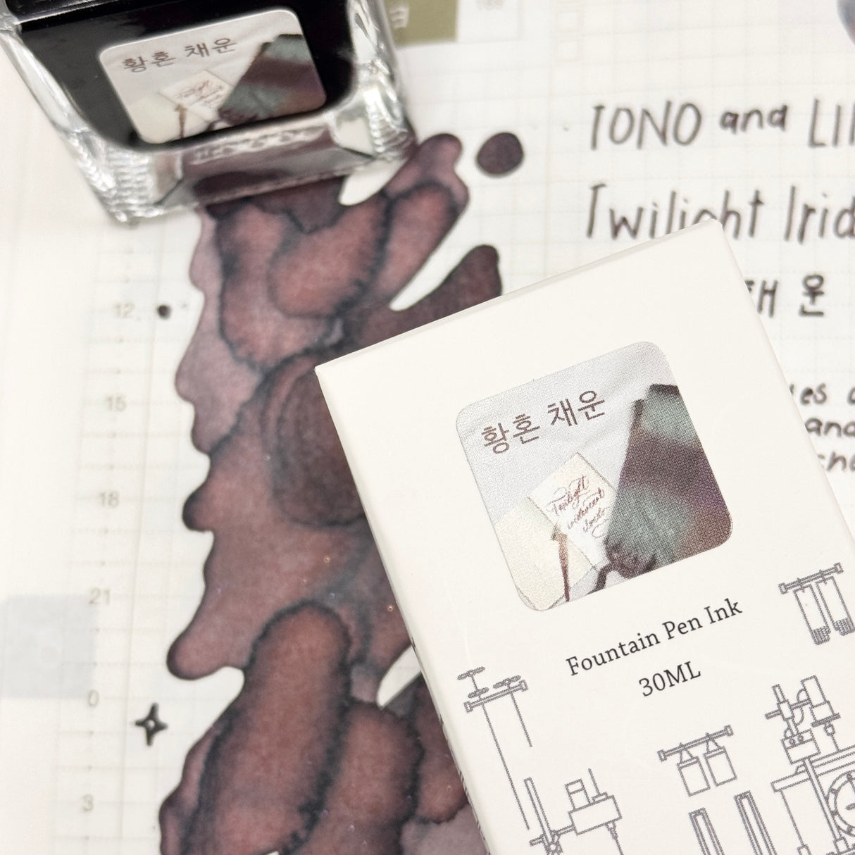 TONO & LIMS Ink - Friendship - Twilight Iridescent Clouds