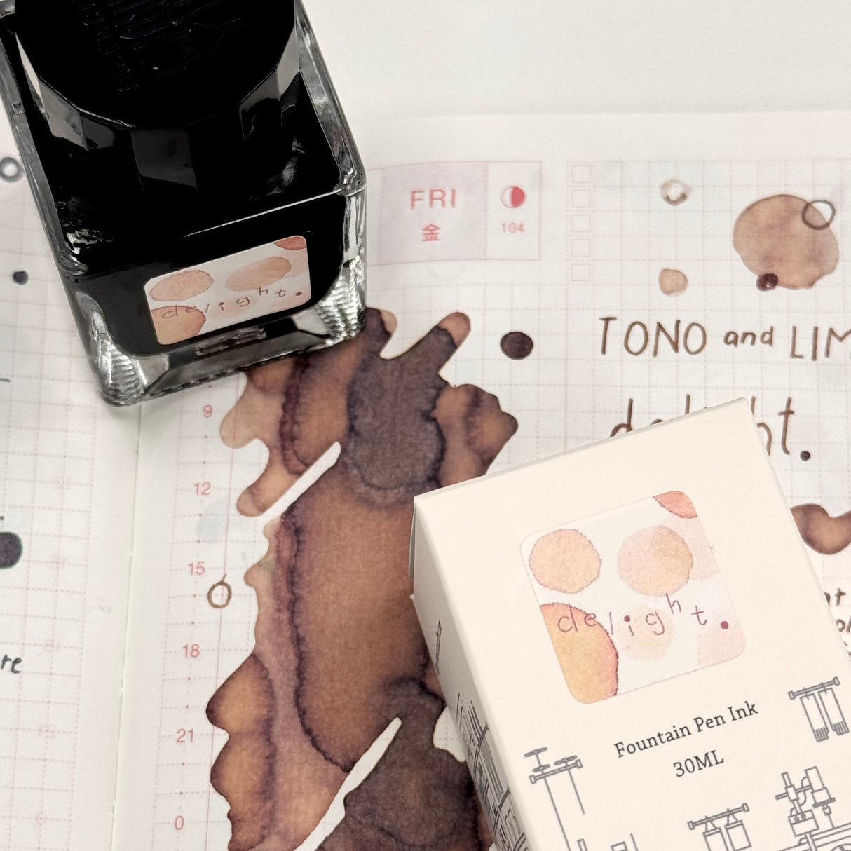 TONO & LIMS Ink - Friendship - delight.