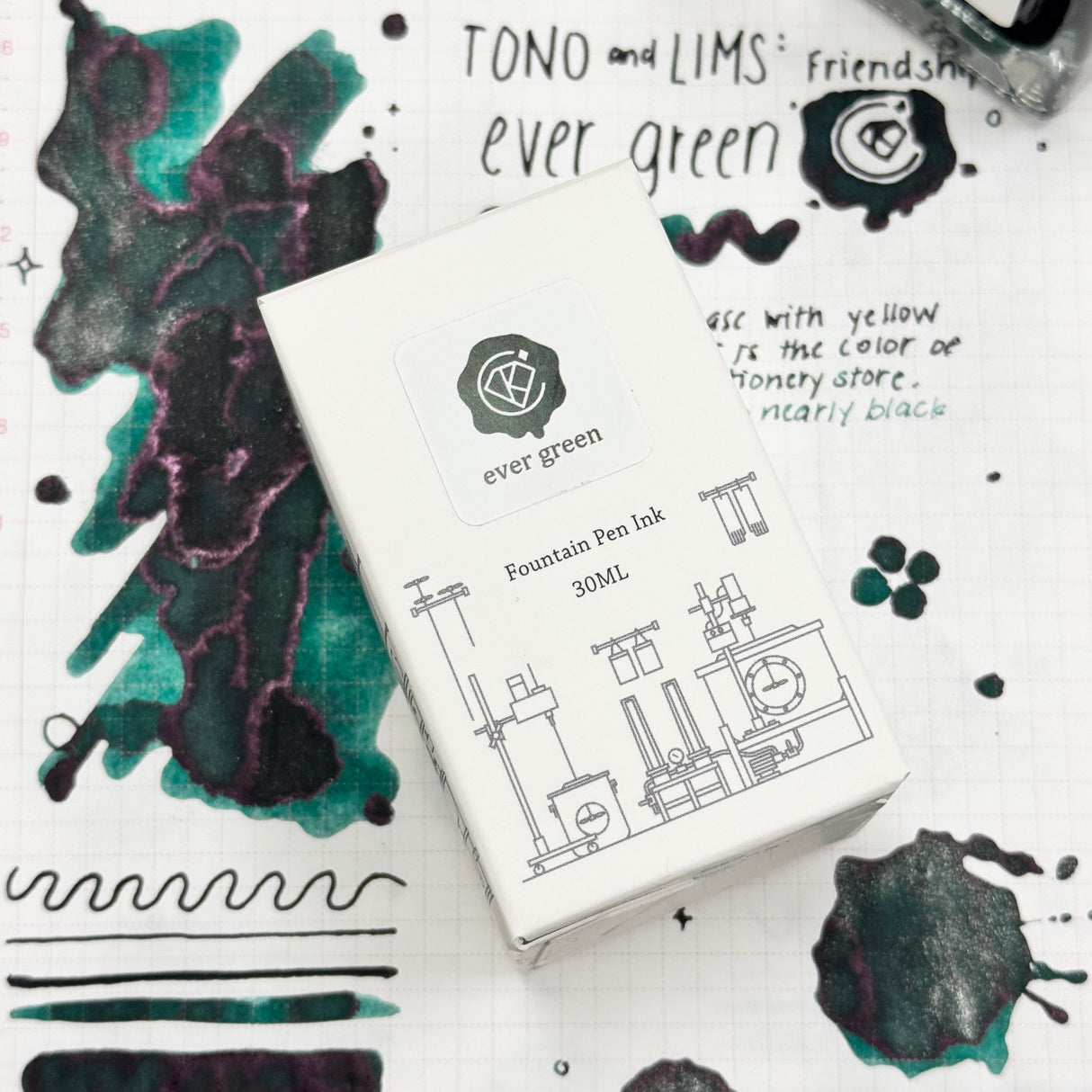 TONO & LIMS Ink - Friendship - ever green