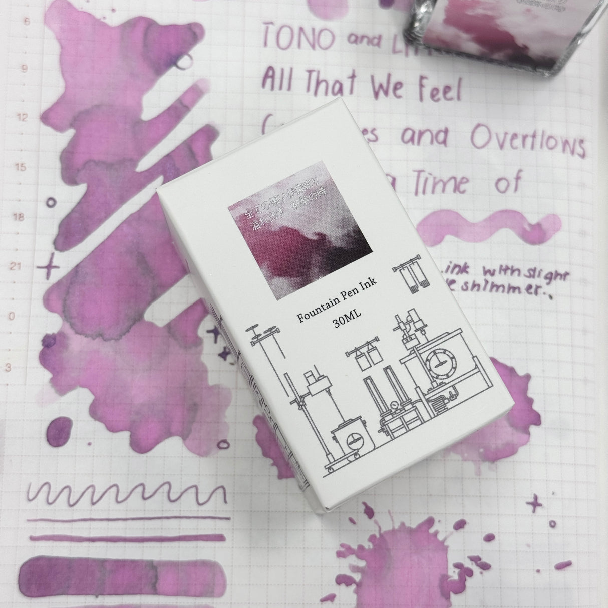 TONO & LIMS Ink - Puddle Story - All That We Feel Converges And Overflows