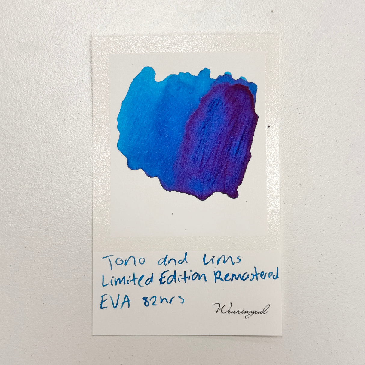 TONO & LIMS Ink - Remastered Limited Edition - EVA 82hrs