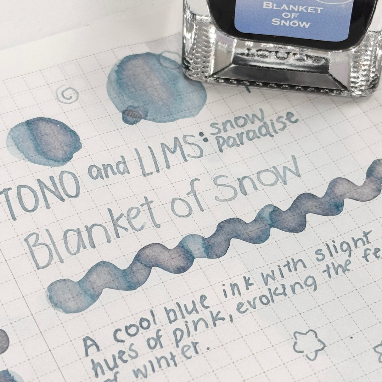 TONO & LIMS Ink - Snow Paradise - Blanket of Snow