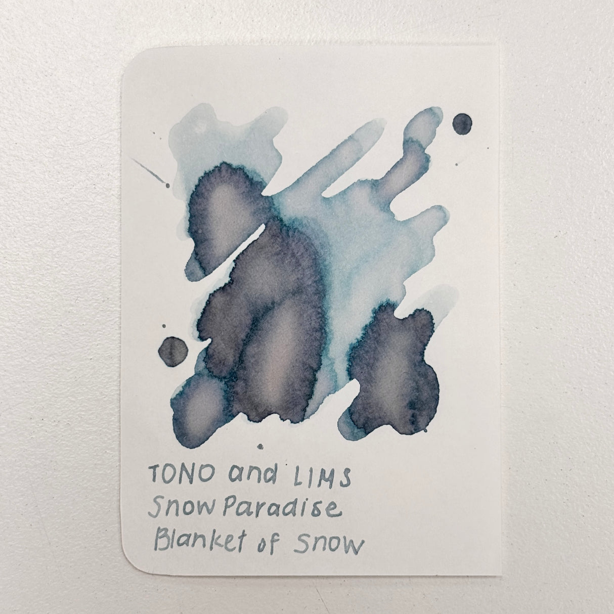 TONO & LIMS Ink - Snow Paradise - Blanket of Snow