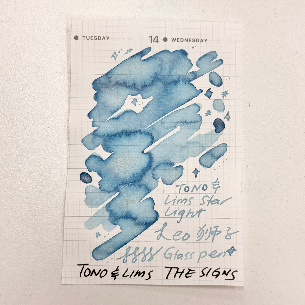 TONO & LIMS Ink - THE SIGNS Leo